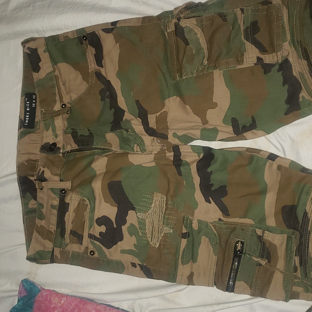 Smoke Rise cargo pants - 32x32 -camo
